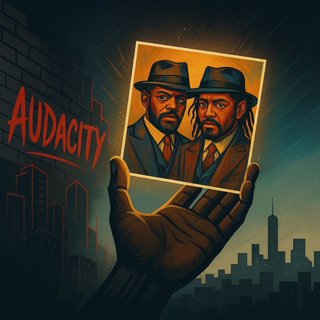 J GIL Brothers Audacity at Night hero artwork